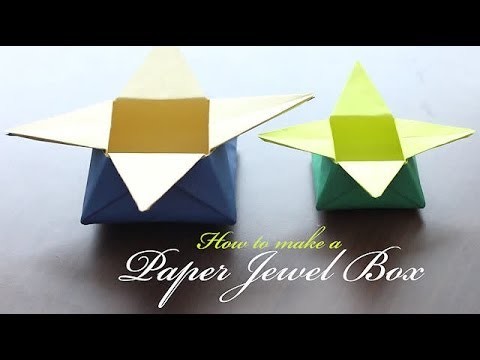 How to make a Paper Jewel Box