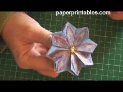 How to - tea bag folding (method 3) tutorial