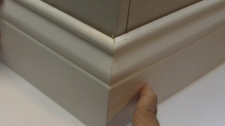 Install Perfect Outside Baseboard Corners.Easy Math Trick