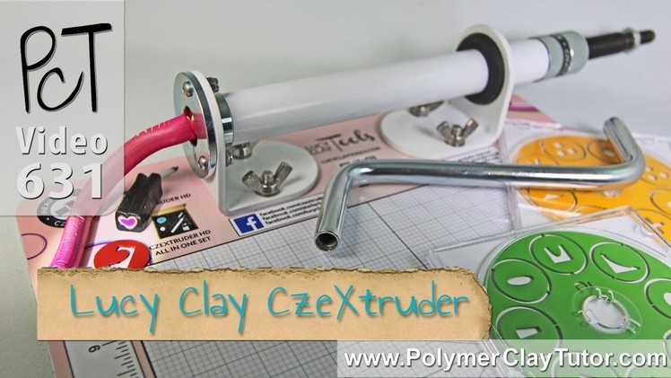 Lucy Clay CzeXtruder XXL HD Review (Polymer Clay Extruder)