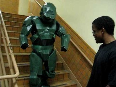 Master Chief Walking Down Stairs