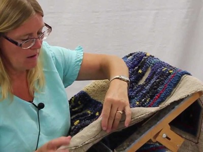 Part 2: Rug Hooking with Yarn by Susie Stephenson, hands-on how