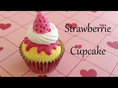 Strawberrie Cupcake Paperclay Tutorial