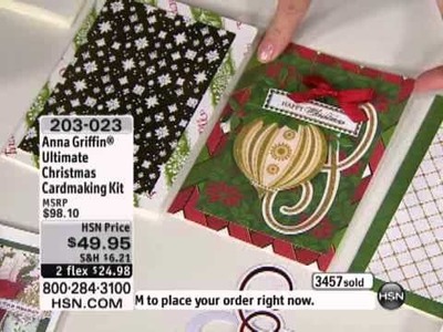 Anna Griffin Ultimate Christmas Cardmaking Kit
