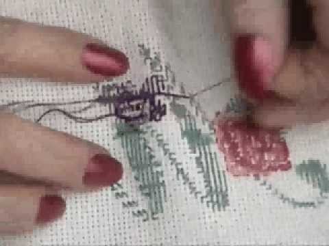 Cross Stitch and how to the cross stitching FINISH