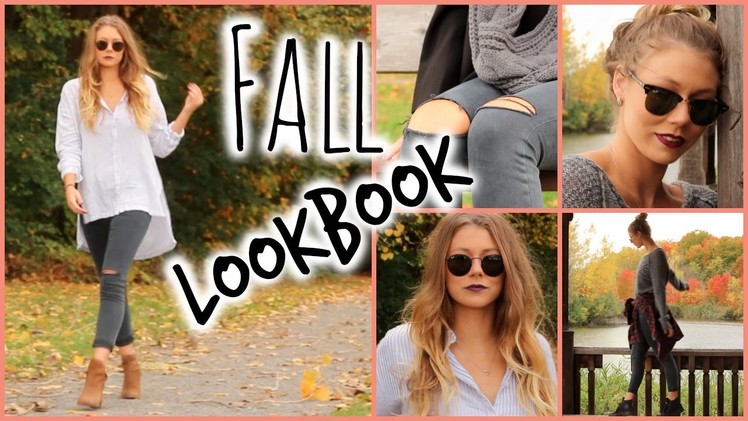 Fall Lookbook. 3 Ways to Style Simple Denim