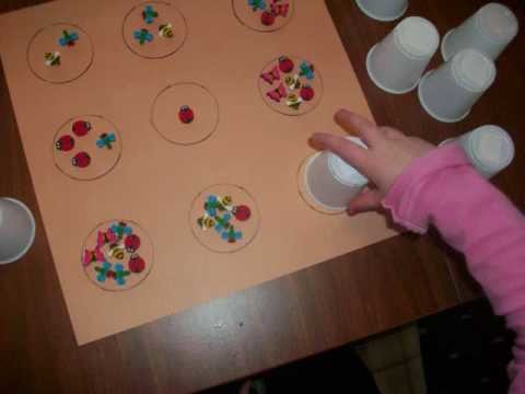 Fine Motor and Upper Extremity Activity - Hidden Cups