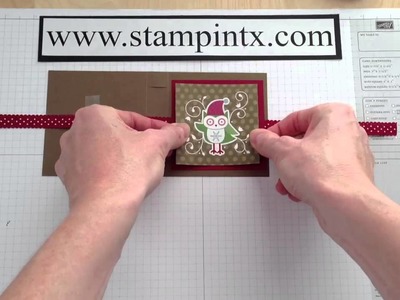 How to Create a Post-It-Note Holder - Great Christmas Gift Idea!