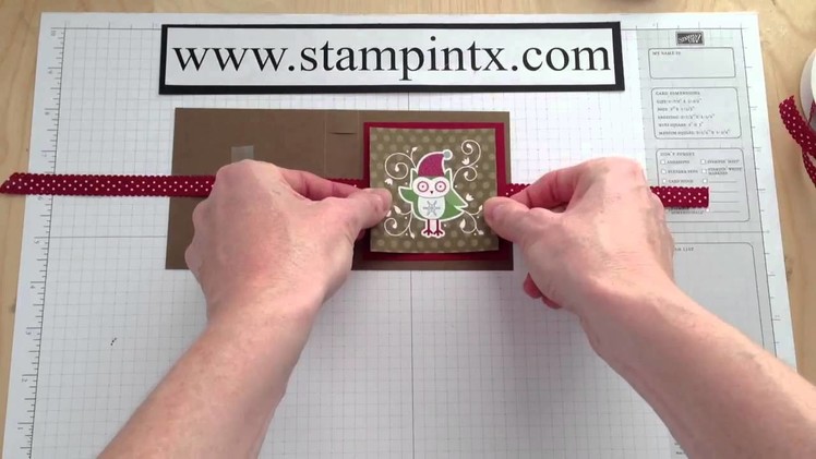 How to Create a Post-It-Note Holder - Great Christmas Gift Idea!