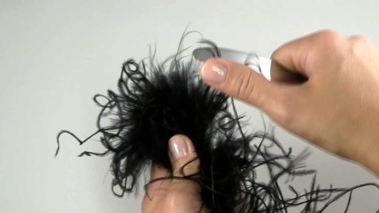How to Curl an Ostrich Feather Boa