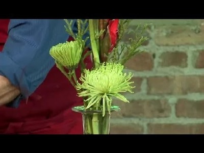 How to Decorate a Tall Vase : Floral Design