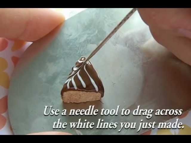 How to make a Cheesecake from polymer clay