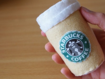 How to Make a Cute Starbucks Coffee Plushie