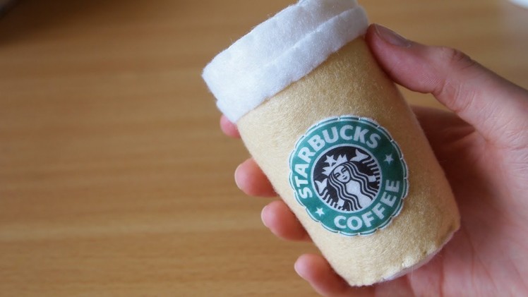 How to Make a Cute Starbucks Coffee Plushie