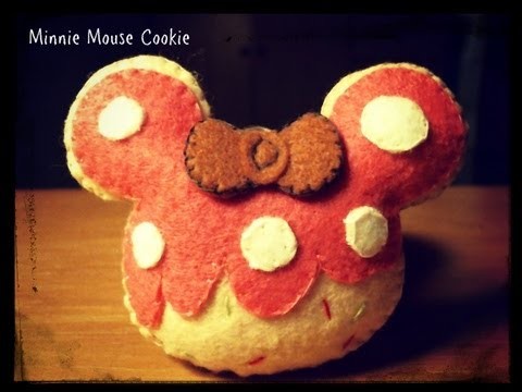 How To Make A Minnie Mouse Cookie Plushie Tutorial