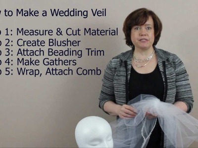 How to Make a Wedding Veil: 5 Steps Summary