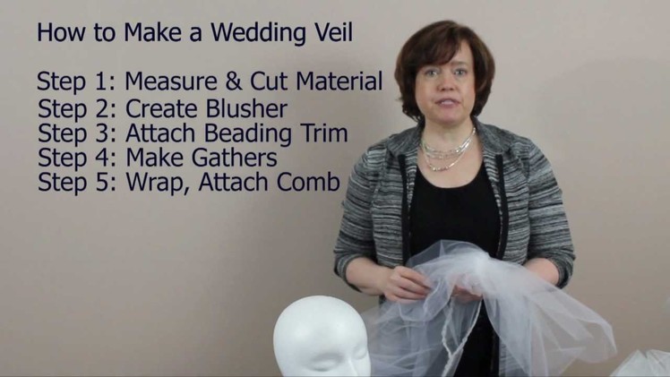 How to Make a Wedding Veil: 5 Steps Summary