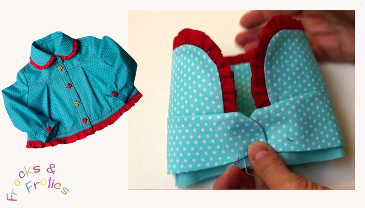 How to sew a shirt collar - Megan's Rockabilly Blouse