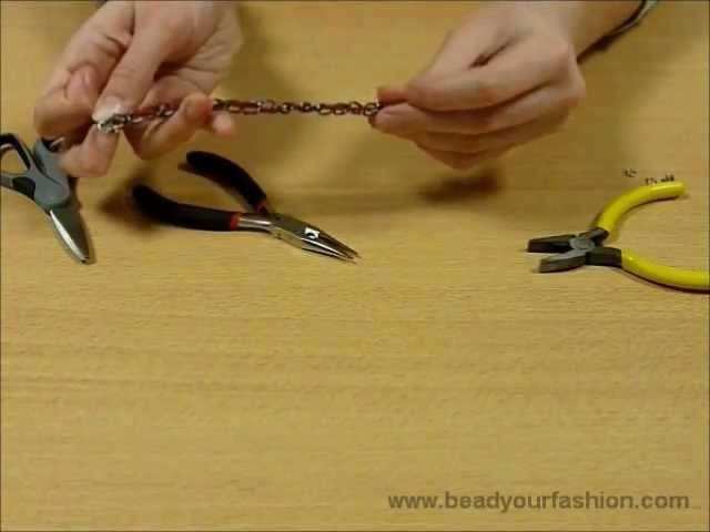 Jewelry making - Technique 6: How to get cord through jasseron