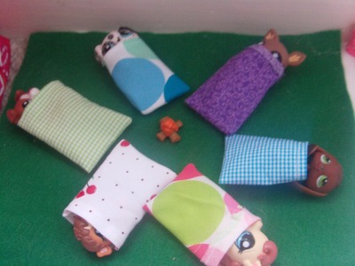 LPS How to make a sleeping bag