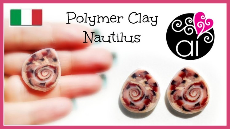 Polymer Clay Tutorial | Murrina Ammonite | Nautilus Cane