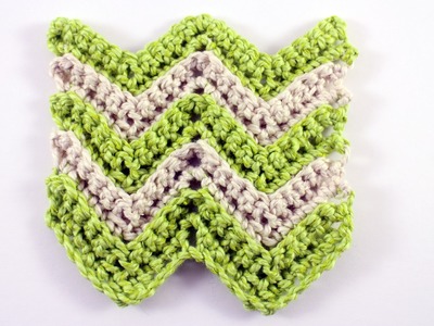 Single Crochet Chevron Stitch