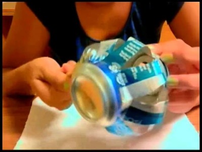 Soda Can Lantern(Tutorial Starts at 2:02)