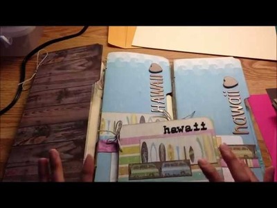 Travel Manila Folder Mini Books