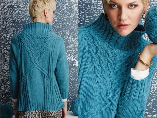 #7 Funnel-Neck Turtleneck, Vogue Knitting Fall 2014
