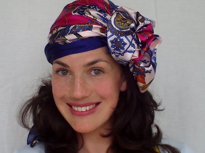 9 WAYS to wear a HAIR SCARF (vintage retro turban headwrap) - VINTAGIOUS