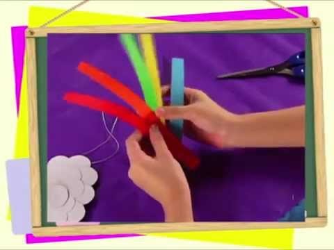 Art project: Paper Rainbow Craft