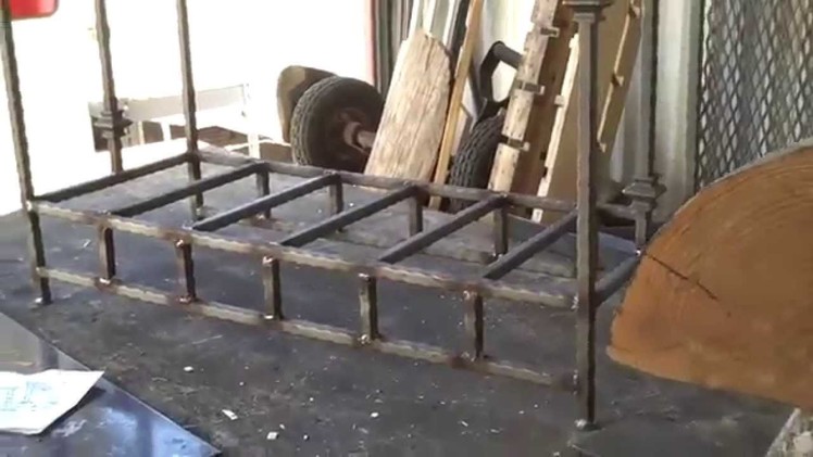 At Home Welding Projects by Mitchell Dillman: Firewood Caddy