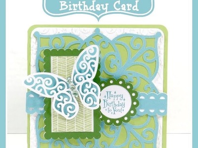 Close to My Heart Art Philosophy Butterfly Birthday Card