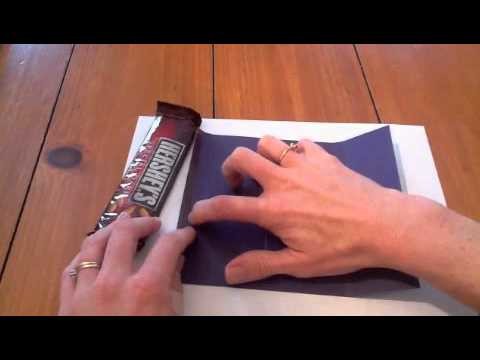 Cool paper Crafts: How to Make a Double Slider Chocolate Bar