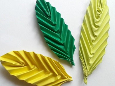 Create a Simple Origami Leaf - DIY Crafts - Guidecentral