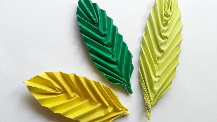 Create a Simple Origami Leaf - DIY Crafts - Guidecentral