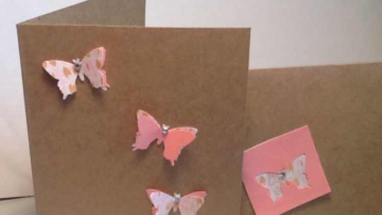 Create a Sweet 3D Butterfly Card - Crafts - Guidecentral