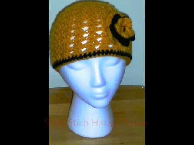 Crochet Shell Stitch Hat Pattern