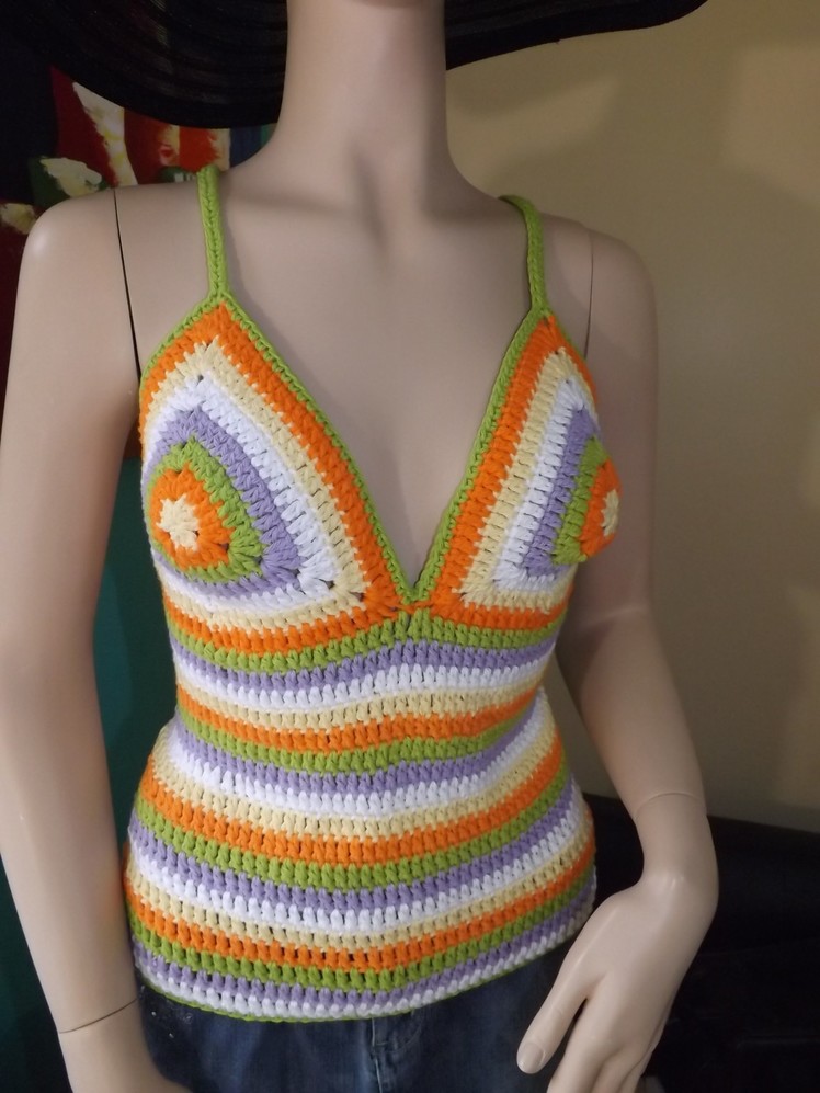 Crochet Summer Blouse