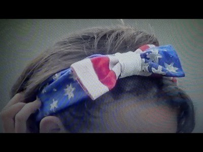 DIY American Flag Headband -HowToByJordan