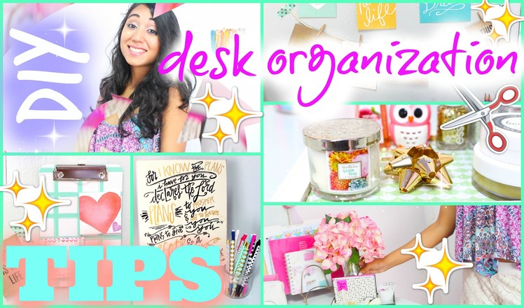 DIY Desk Organization & How I Style | #DIYITGIRL