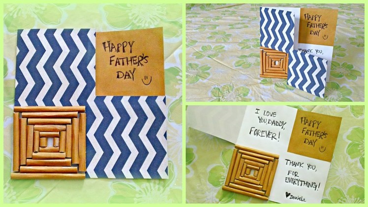 DIY Father's Day Gifts! Father's Day Card