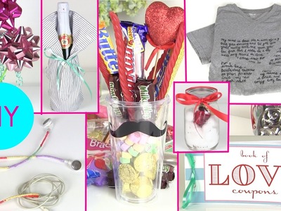 DIY Gift Ideas for Him & Her ! 7 DIY Gift Ideas for Boyfriends or Girlfriends
