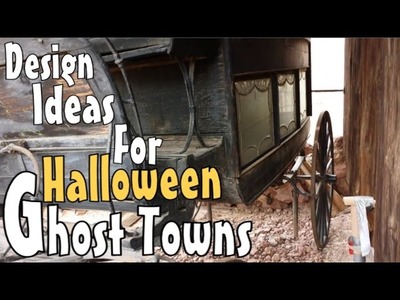 DIY Halloween Decoration Ideas & Inspirations For Old Western Ghost Town Wagons & Hearses