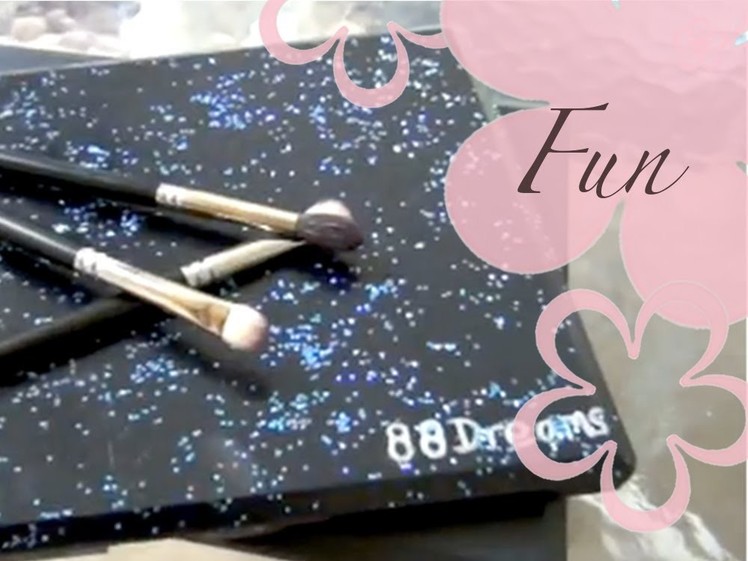DIY: MeiIris' Add Glitters to Your Makeup Palette Cover