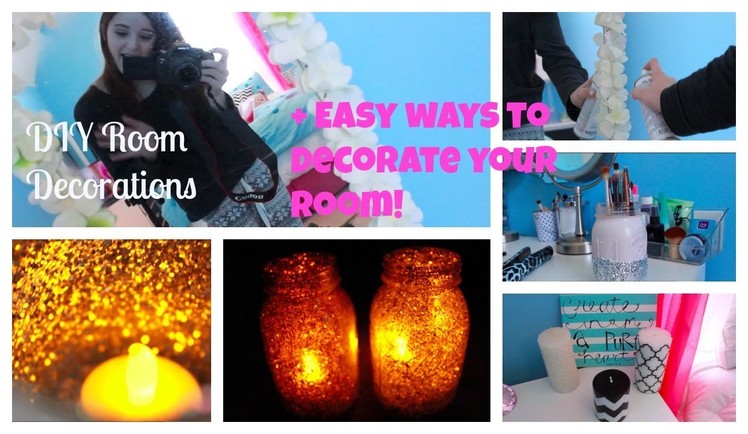DIY Room Decorations + Easy Ways to Decorate Your Room!
