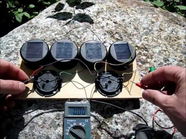 DIY Solar Garden Light Hack - Solar Battery Charger