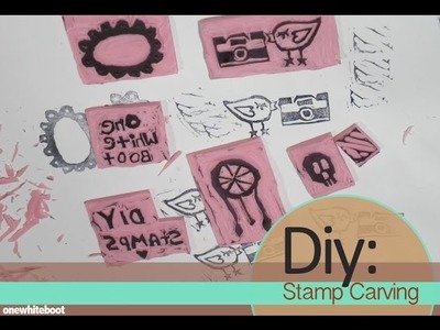 DIY Stamp Carving tutorial