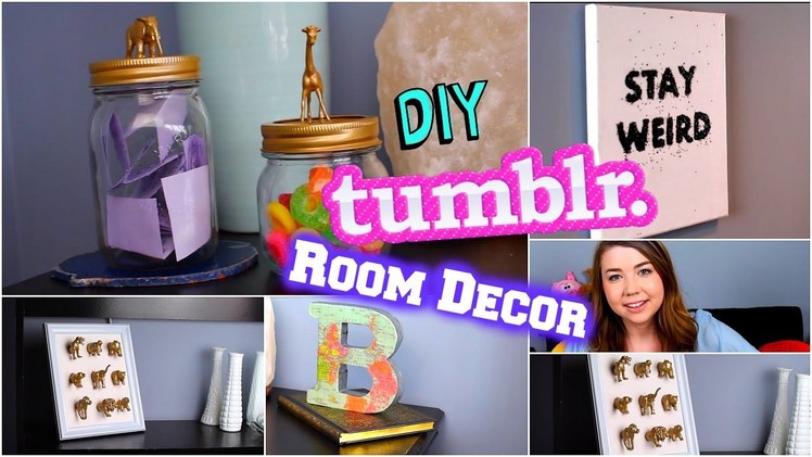 DIY Tumblr Room Decor 2015! Tumblr Inspired DIYs! Cheap + Easy!