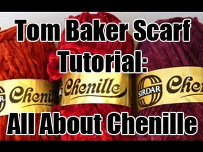 Doctor Who Tom Baker Scarf Tutorial - All About Chenille